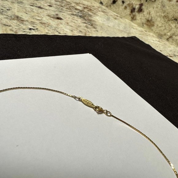 Signed Napier Gold Tone / Faux Pearl Bead Necklace 16 Inch - Picture 3 of 10